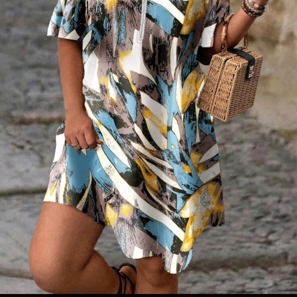 Ladies zip up front dress - Picture 6 of 7